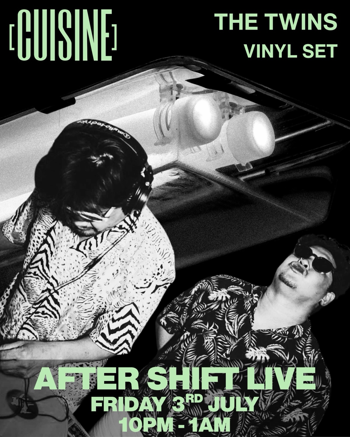 The Twins vinyl set — After Shift Live, Friday 3rd July