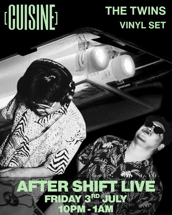The Twins vinyl set — After Shift Live, Friday 3rd July